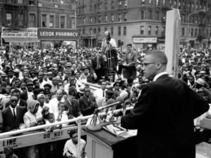 malcolm x speaking in new york