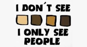 black people who don't see color
